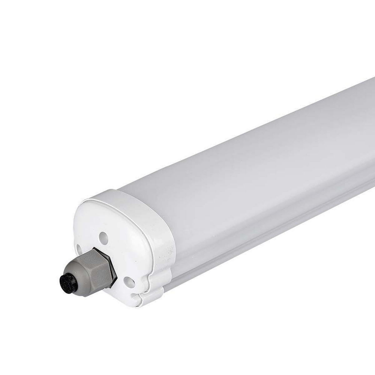 LED DECKENLEUCHTE Weiß Klassisch - Weiß, Kunststoff (60/6.5/5.8cm)