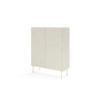 SIDEBOARD MUTI Beige 99x40x123 cm - Beige, Holzwerkstoff (99/123/40cm) - FURNLUX
