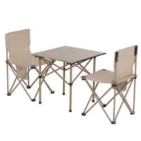 CAMPINGSET Creme - Creme, Textil (51/65/53cm) - MCW