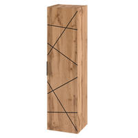 HÄNGESÄULE Teren Holz - Braun, Holzwerkstoff (34.5/130/31.8cm) - Petits-meubles