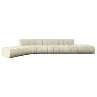 ECKSOFA modulares Sofa Solven-L2 - 471x174x70 cm Beige - Beige, Holzwerkstoff/Textil (471/174cm) - ALTDECOR