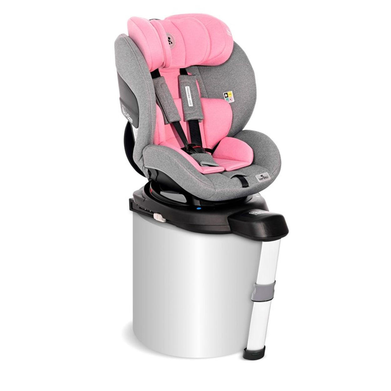 KINDERSITZ Proxima i-Size rosa Gruppe 0/1/2 (0 - 25 kg) Isofix verstellbar - Rosa, Kunststoff (44/67/63cm) - Lorelli