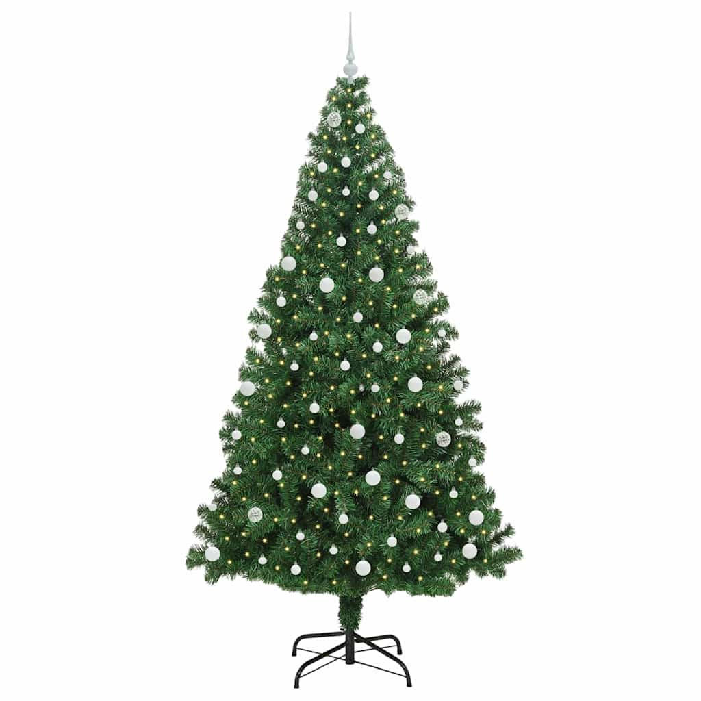 vidaXL Weihnachtsbaum Grün 240 cm
