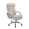BÜROSTUHL BIG Vancom, Stoff Creme - Creme, Textil/Metall (77/122/77cm) - TPFLiving