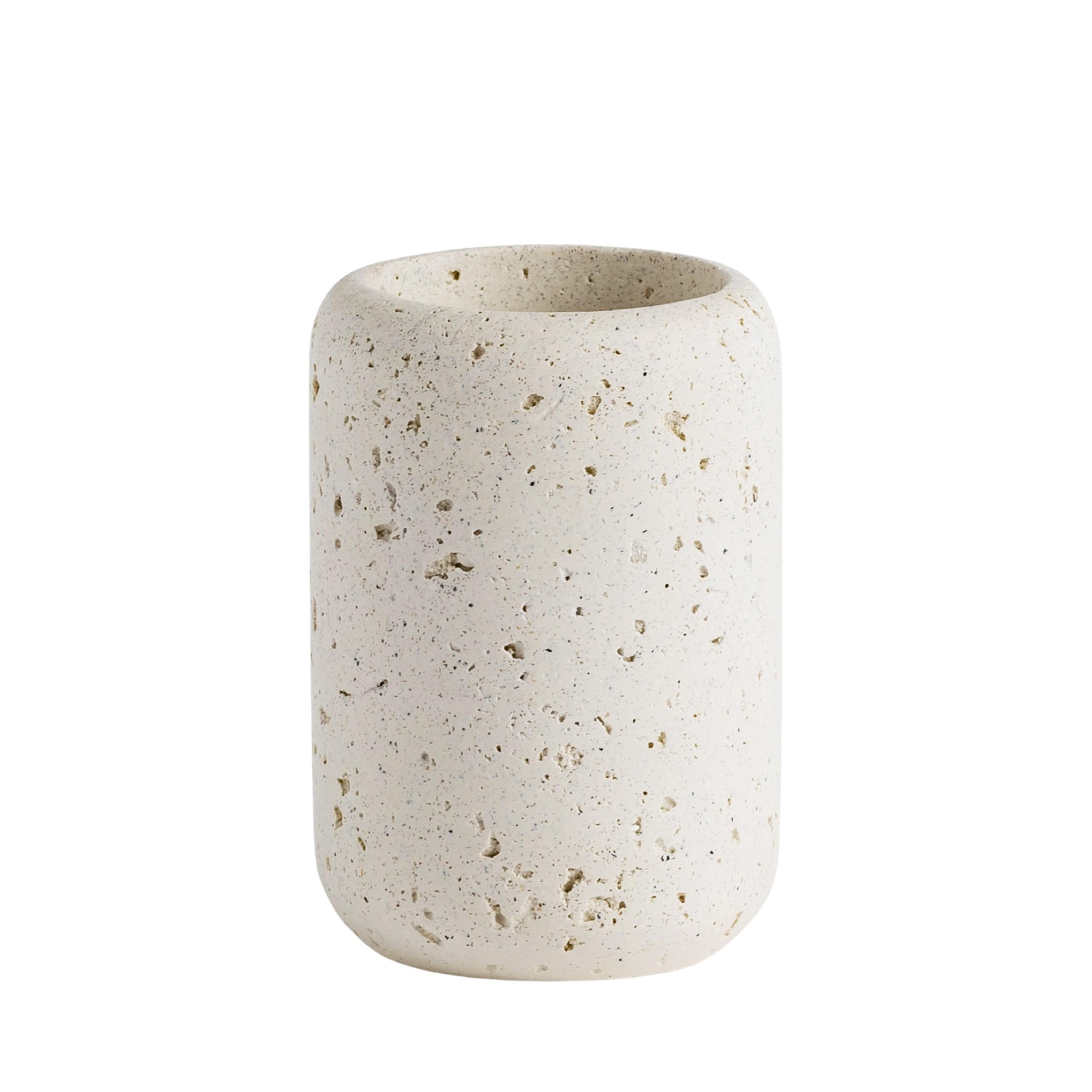 ZAHNPUTZBECHER Raveno - Schwarz, Kunststoff (7.8/11/7.8cm) - home&you