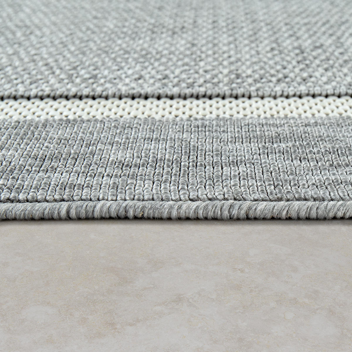 OUTDOORTEPPICH 80/150 cm Brugge 225 - Grau, Textil (80/150cm) - Paco Home