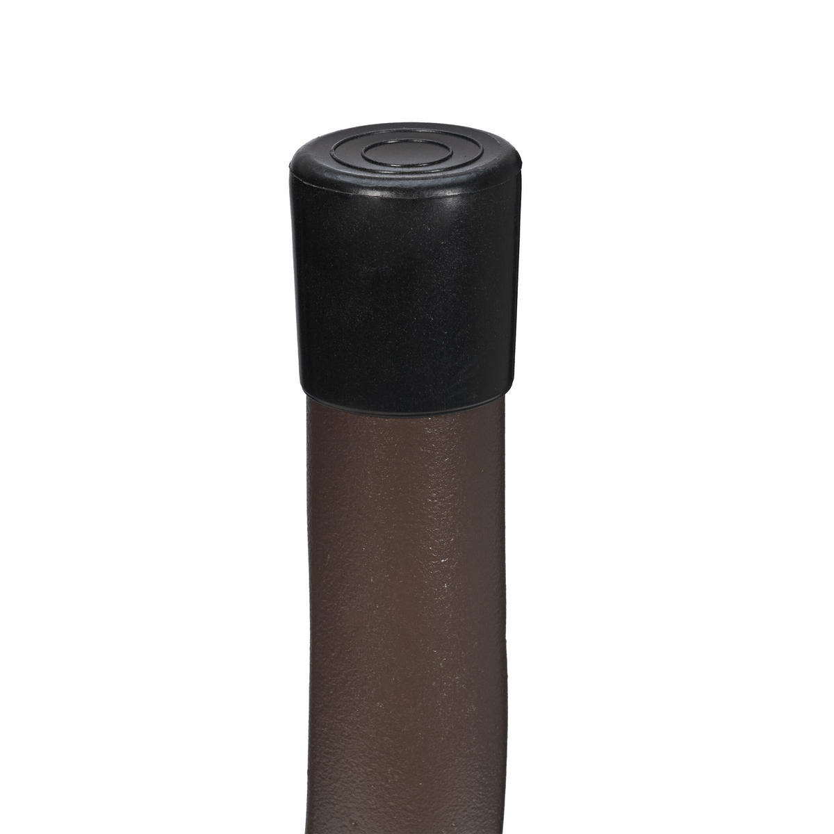 GARTENTISCH - Braun, Kunststoff/Metall (60/60/73cm) - Relaxdays