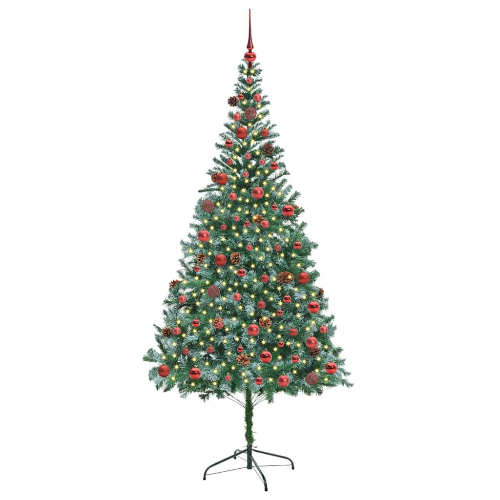 vidaXL Weihnachtsbaum Grün 210 cm