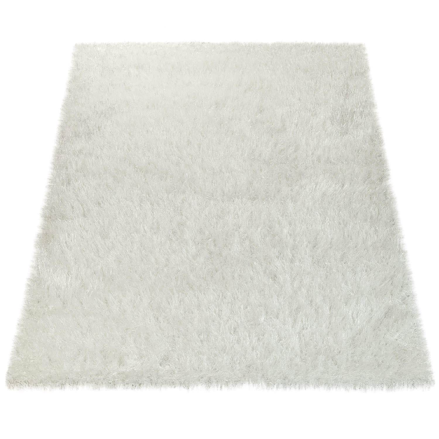HOCHFLORTEPPICH 120/170 cm Glamour 300 - Weiß, Kunststoff (120/170cm) - Paco Home