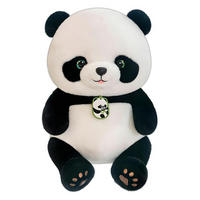 PLÜSCHTIER Panda 27 cm - Multicolor, Textil (15/27cm)
