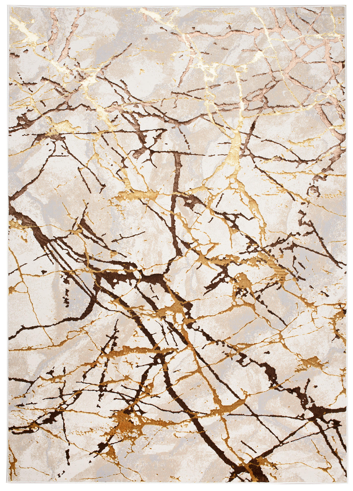 Tapiso Teppich Creme 200x300 cm
