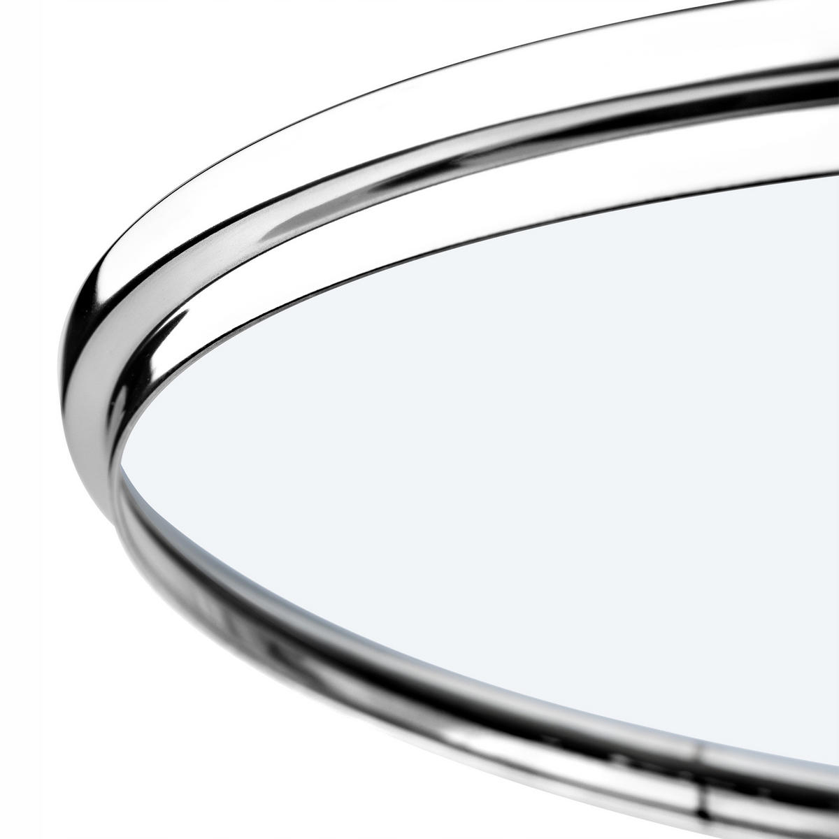 DECKEL mit Beige Silikongriff, 28 cm - Transparent, Glas (28cm) - KADAX