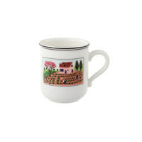 KAFFEEBECHER GÄRTNER Design Naif bunt 300 ml - Multicolor, Keramik (0.3L) - Villeroy & Boch