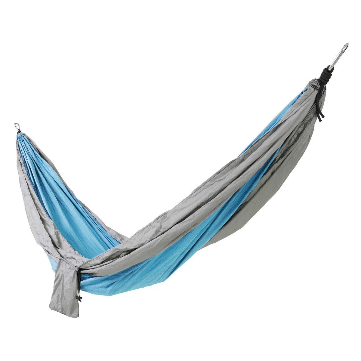 HÄNGEMATTE Camping Hellblau/Hellgrau - Blau, Textil (140/1/270cm) - SVITA
