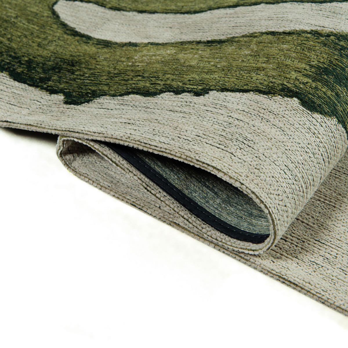 TEPPICH Swing Sand Forest 170/240 cm - Grün, Textil (170/240cm) - Lola&Moi