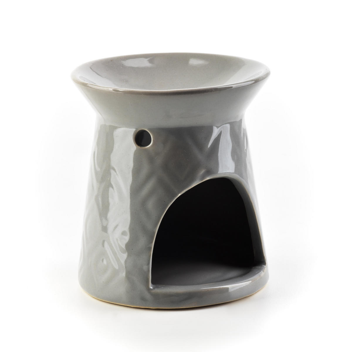 DUFTLAMPE - Grau, Keramik (9.4cm) - Mondex