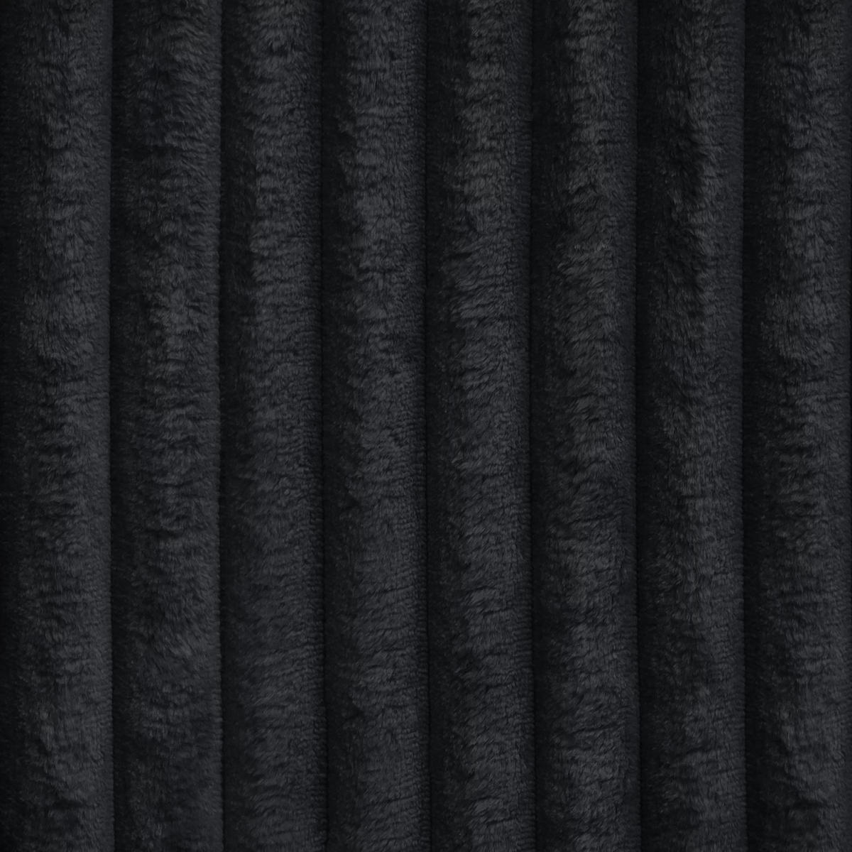 SCHLAFSOFA Couch Elstra Schwarz - Schwarz, Textil (300/97/140cm) - Fedve