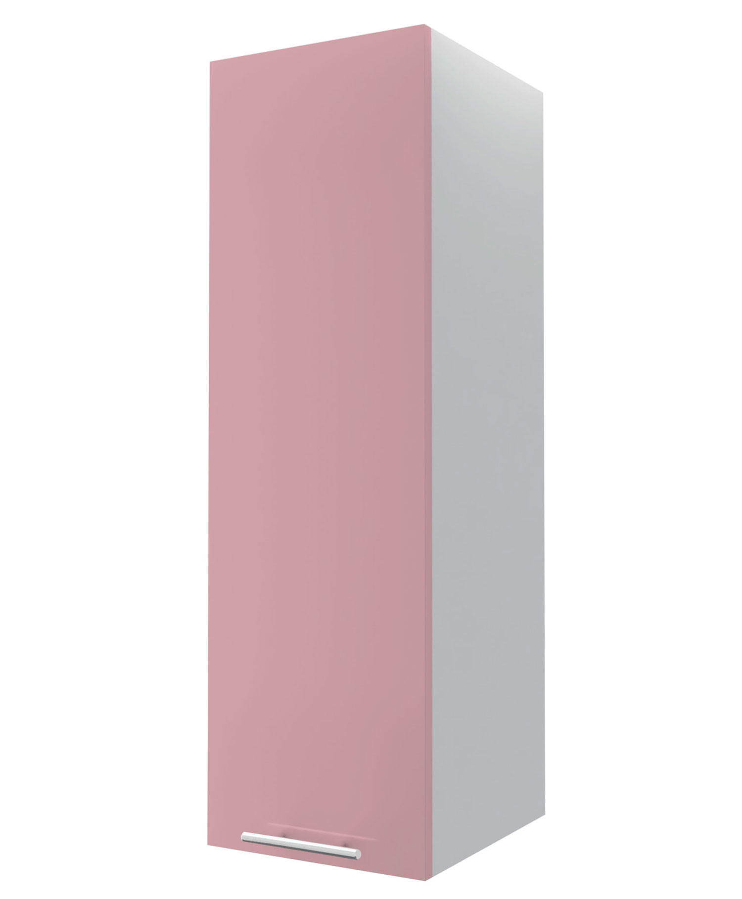 Feldmann-Wohnen Hängeschrank Altrosa, Grau 30x96x33 cm