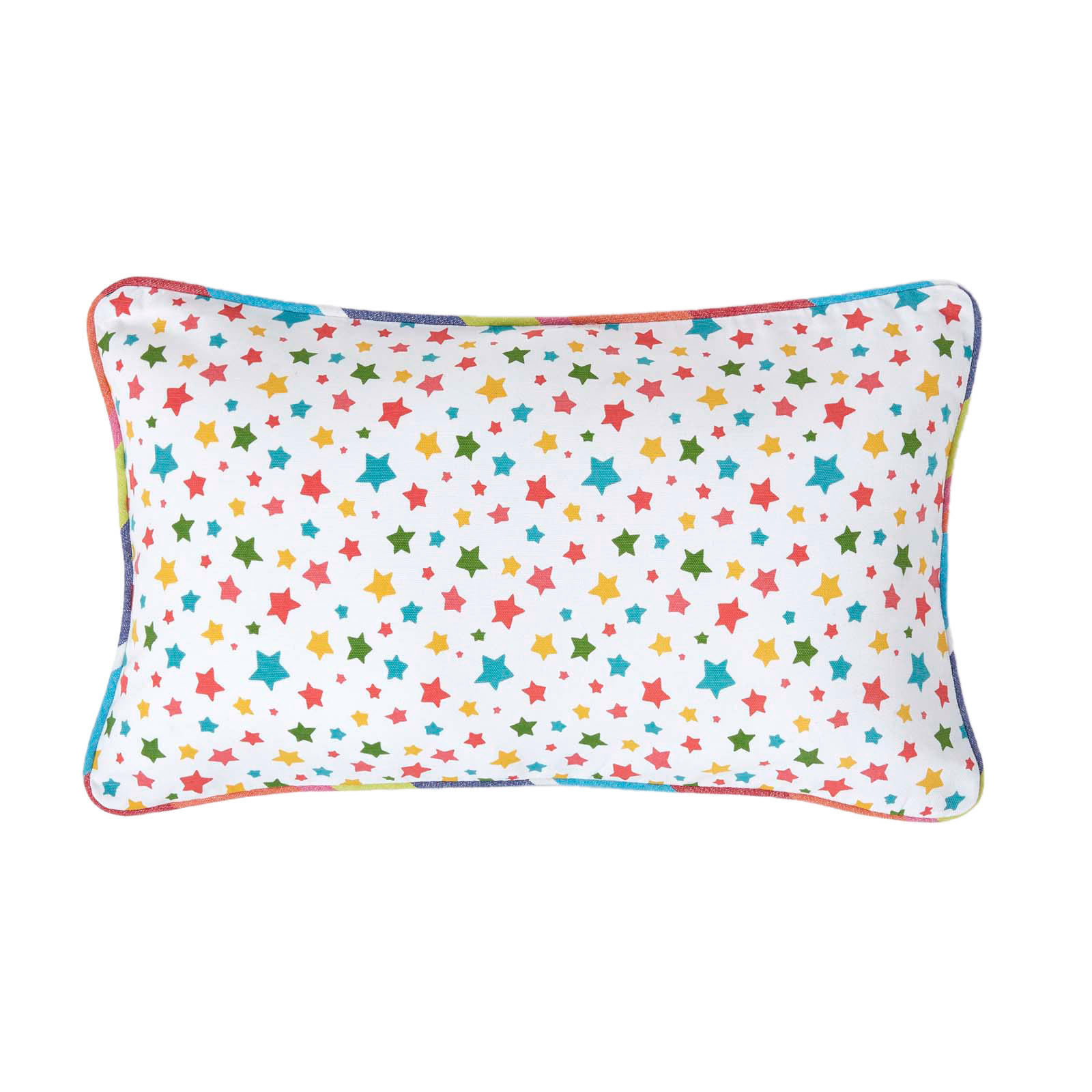 KISSENHÜLLE Bunte Sterne 30/50 cm, 100% Baumwolle - Multicolor, Textil (30/50cm) - Homescapes