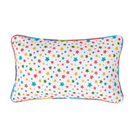 KISSENHÜLLE Bunte Sterne 30/50 cm, 100% Baumwolle - Multicolor, Textil (30/50cm) - Homescapes