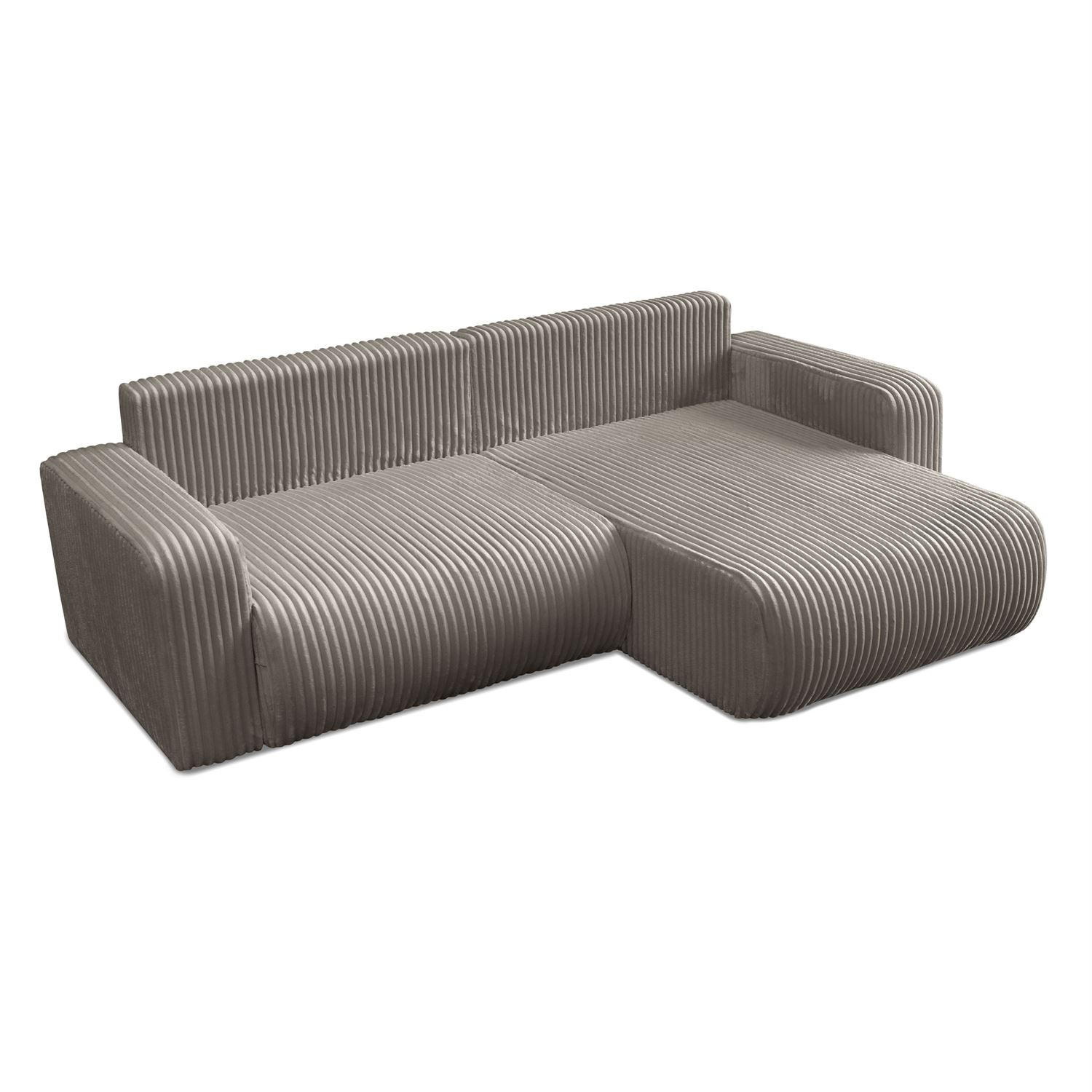 Thumbnail - Lookway Ecksofa, Hellbraun, Textil, 247x143 cm, Wohnzimmer, Sofas & Couches, Wohnlandschaften, Ecksofas