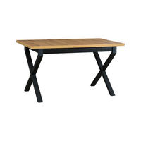ESSTISCH Ikon 1, 140-180/80 cm, wotan - Eiche Wotan, Holz (80/140/78cm) - Leaf Design