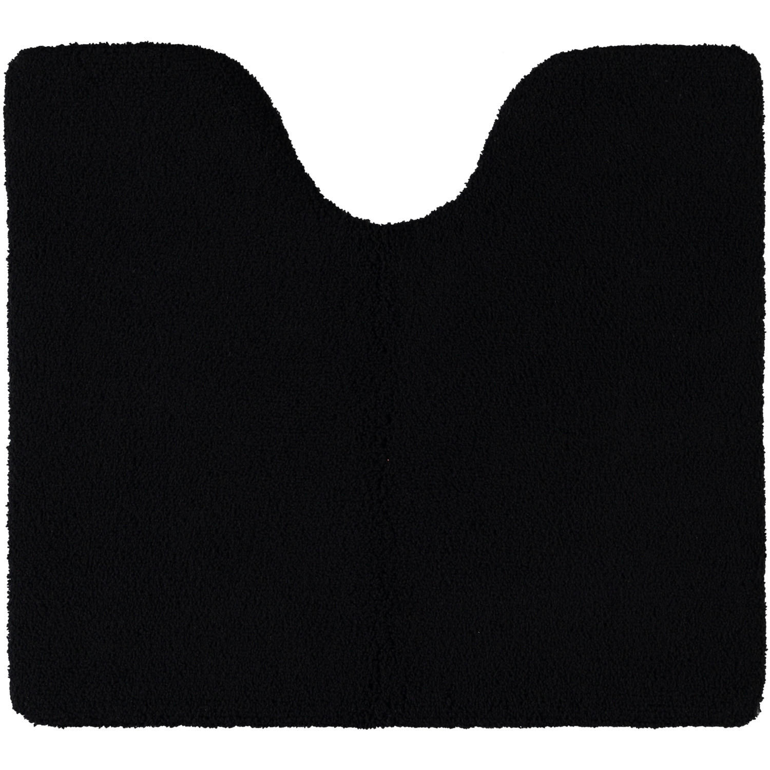 BADTEPPICHE SQUARE SCHWARZ - 15 - Schwarz, Textil (55/60cm) - Rhomtuft