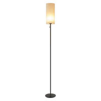 LED STEHLAMPE Sonnfried 14/16/151 cm - Schwarz, Textil/Metall (14/16/151cm) - ZMH