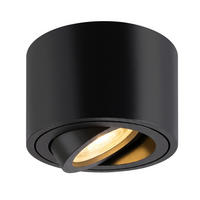 LED Einbaustrahler 18/18/8cm - Schwarz, Metall (18/18/7.5cm) - Nettlife