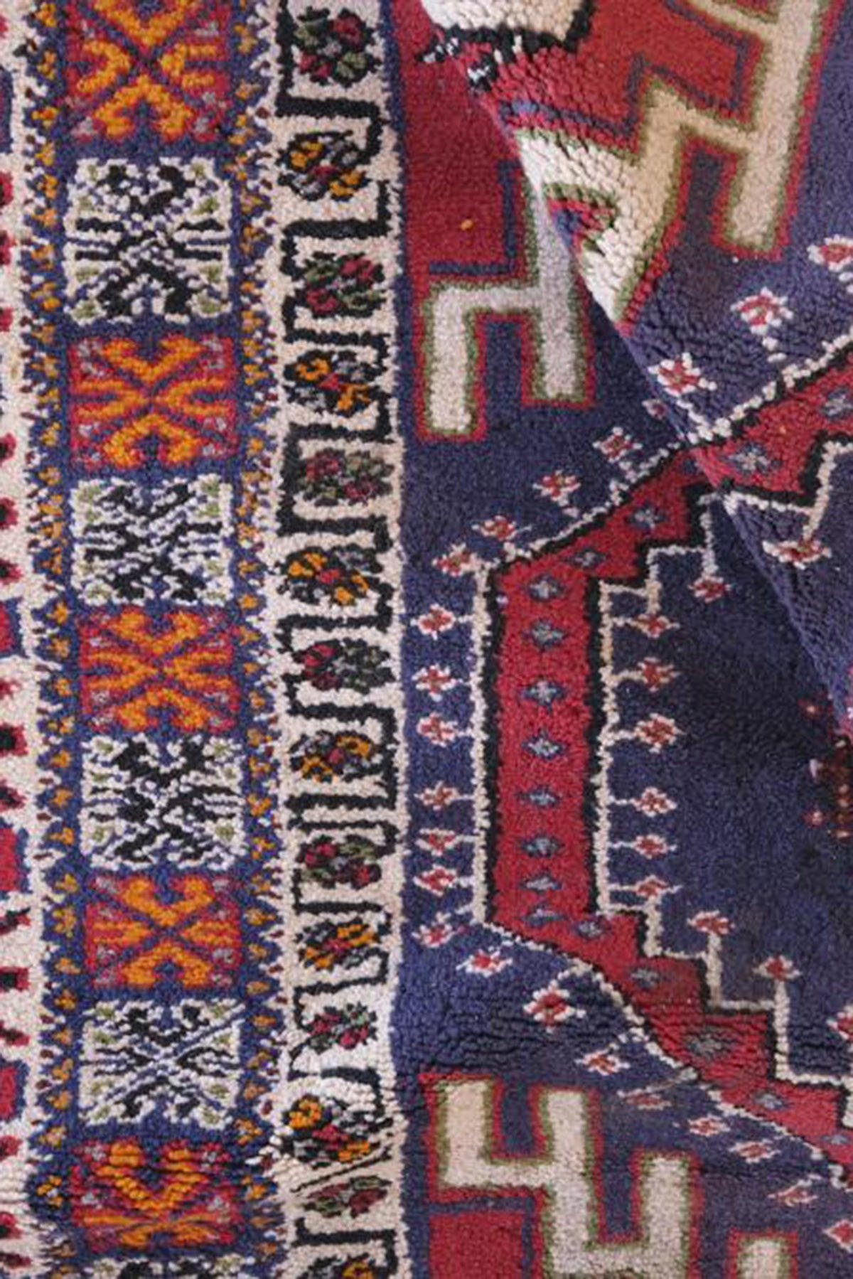 BERBERTEPPICH aus reiner Wolle 171x 263 cm - Multicolor, Naturmaterialien (171/263cm) - AFK Living