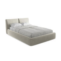 POLSTERBETT mit Bettkasten und Lattenrost 160x228 Creme - Perlmutt/Creme, Kunststoff/Textil (140/200cm) - Makamii