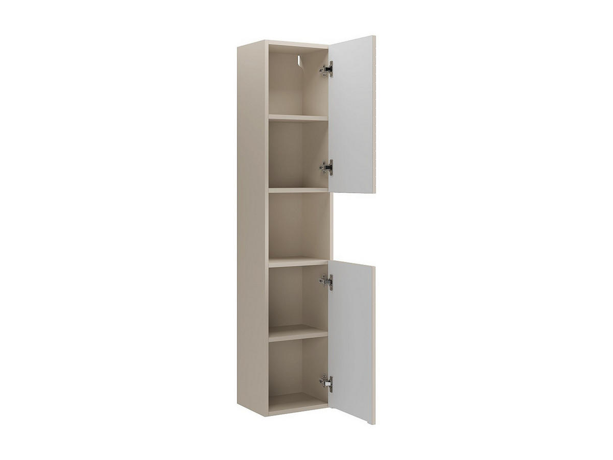 BADSCHRANK - 35 cm x 26.6 cm - Holz, Platte, Holz, Platte - Beige - DORIONI - Beige, Holz (35/140/26.6cm) - Vente-Unique