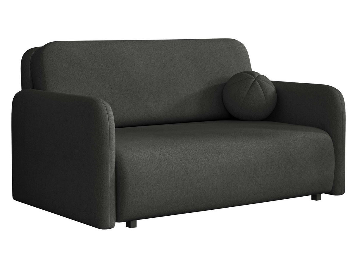 SCHLAFSOFA Viva Sun III - Schwarz, Holz/Textil (150/85/103cm) - MIRJAN24