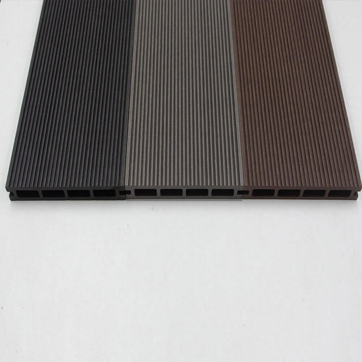TERRASSENDIELEN SAMANA - Hellgrau, 30 m² - Hellgrau, Kunststoff (220/14.6/2.1cm) - Home Deluxe