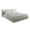POLSTERBETT mit Bettkasten und Lattenrost 220x225 Creme - Perlmutt/Creme, Kunststoff/Textil (180/200cm) - Makamii