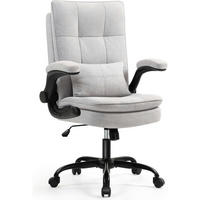 BÜROSTUHL Ergonomisch Stoff Grau - Grau, Textil (67.5/118/65cm)