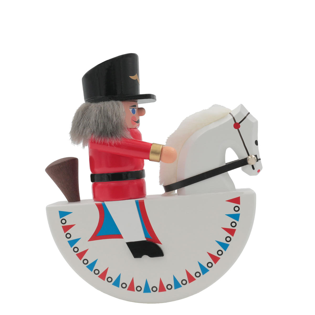 NUSSKNACKER Reiterlein Roter Husar 14 cm - Rot, Metall (0.1/21/4.5cm)