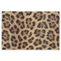KOBERCE - Leopard - Kabát - Klasický - Hnedý - 120x80 cm - hnedá, textil/plast (120/0.4cm) - OnlyWow
