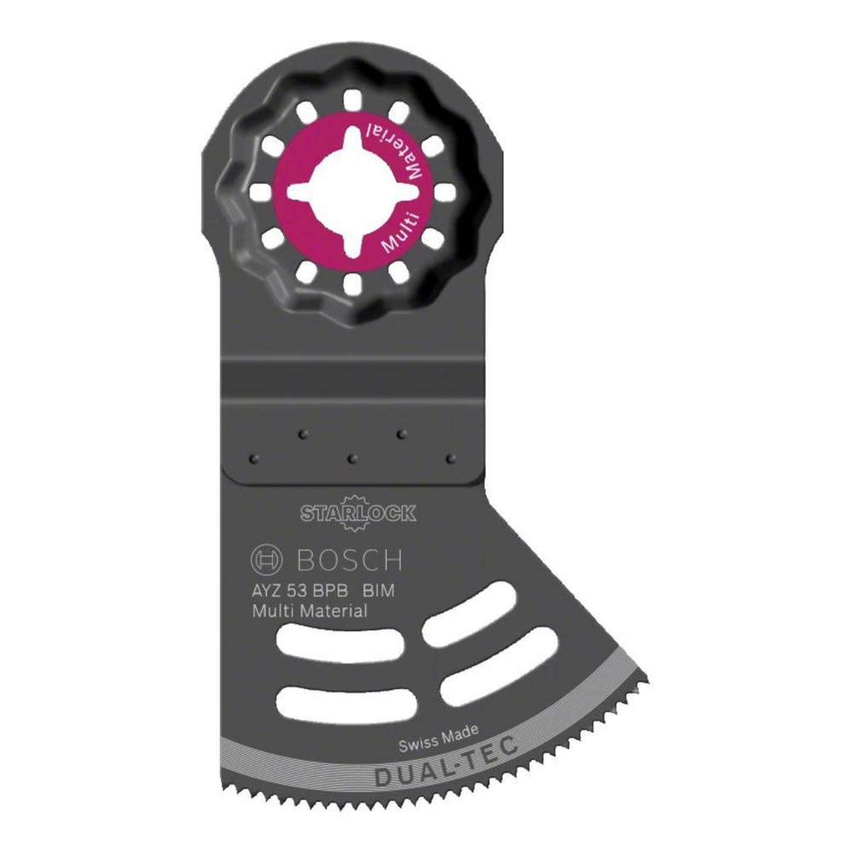 BOSCH AYZ 53 BPB Dual Tec Sägeblatt BIM 53 x 40 mm Starlock ( 2608664205 ) - Multicolor, Kunststoff (10.2/53/2.1cm) - Bosch Professional