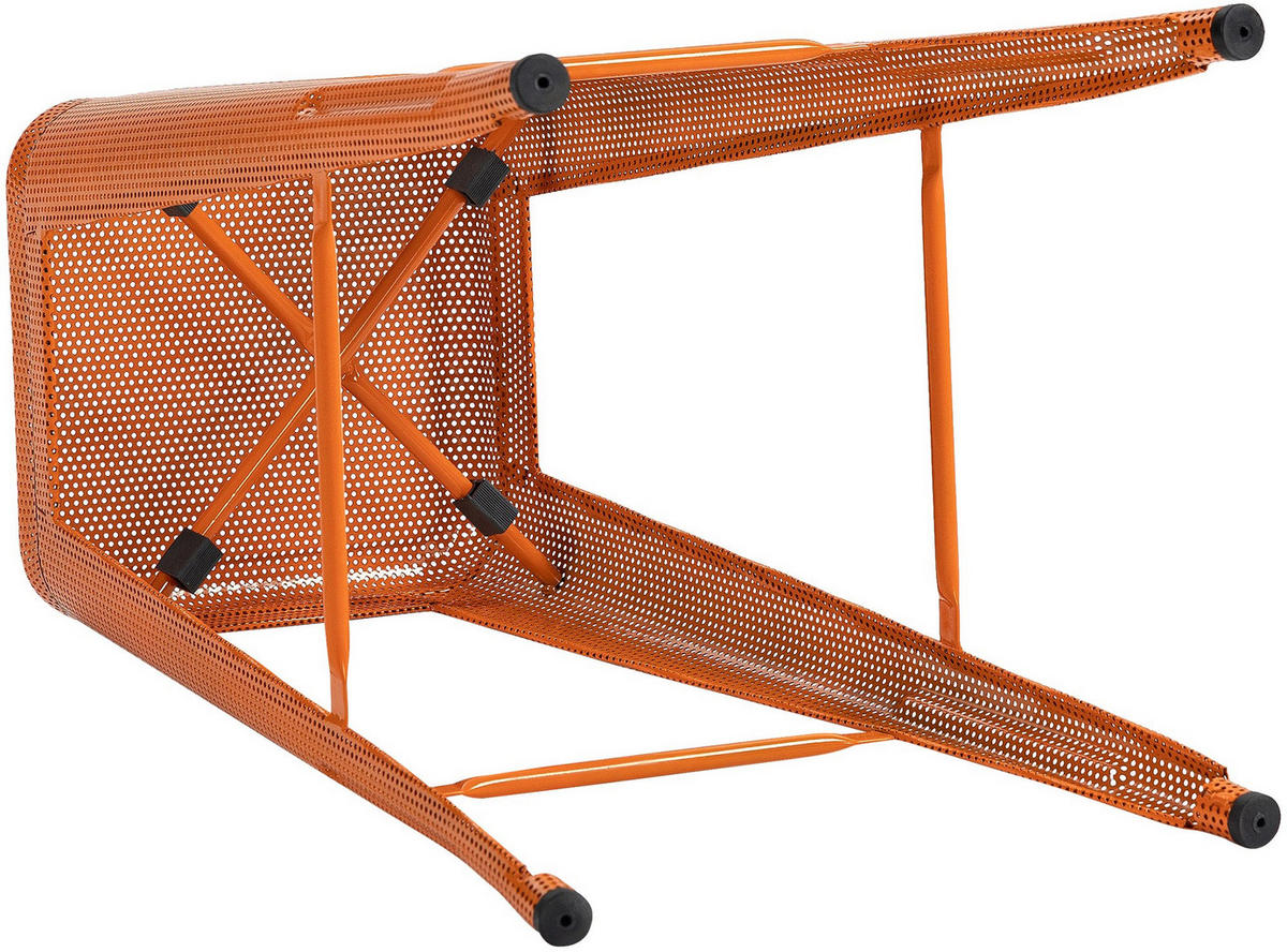 BARHOCKER Metall orange - Orange, Metall (43/77/43cm) - CLP