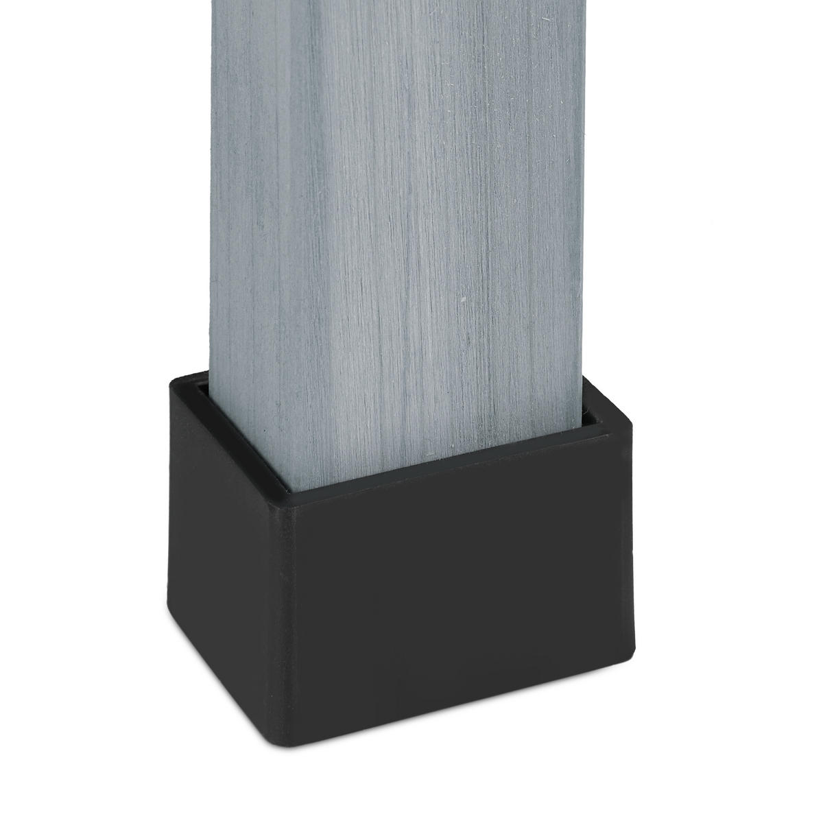 HOCHBEET - Grau, Holz/Kunststoff (74/80.5/38cm) - Relaxdays