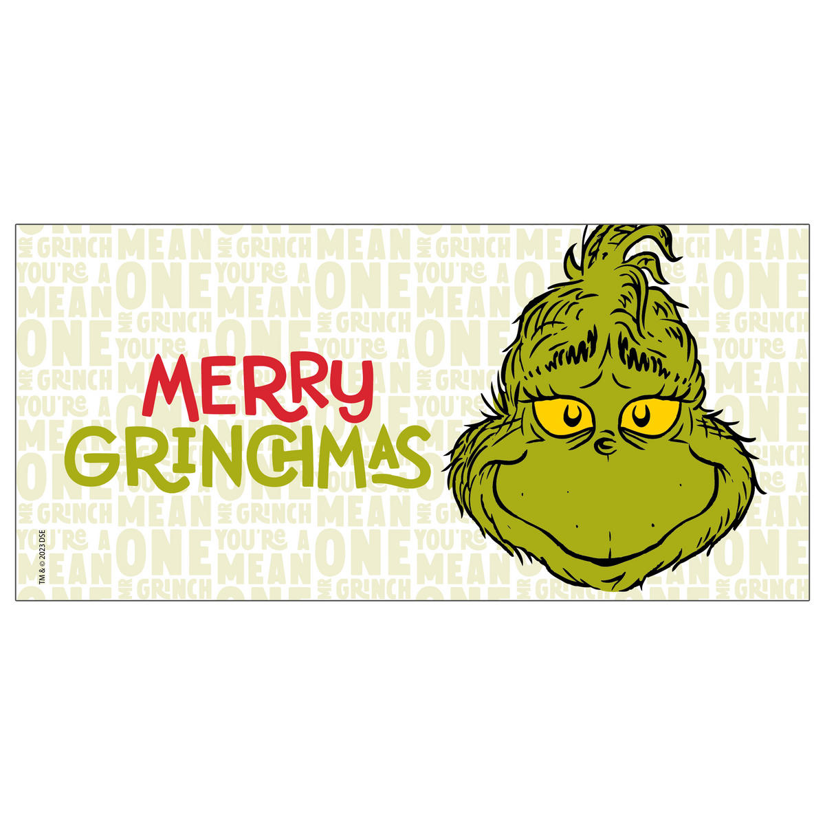 KAFFEEBECHER The Grinch Merry Grinchmas Weiß 320 ml - Weiß, Keramik (0.32L) - United Labels