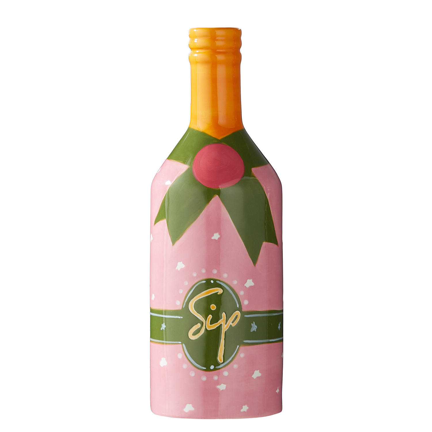 VASE Sip Flasche - Pink, Stein (24cm) - Butlers
