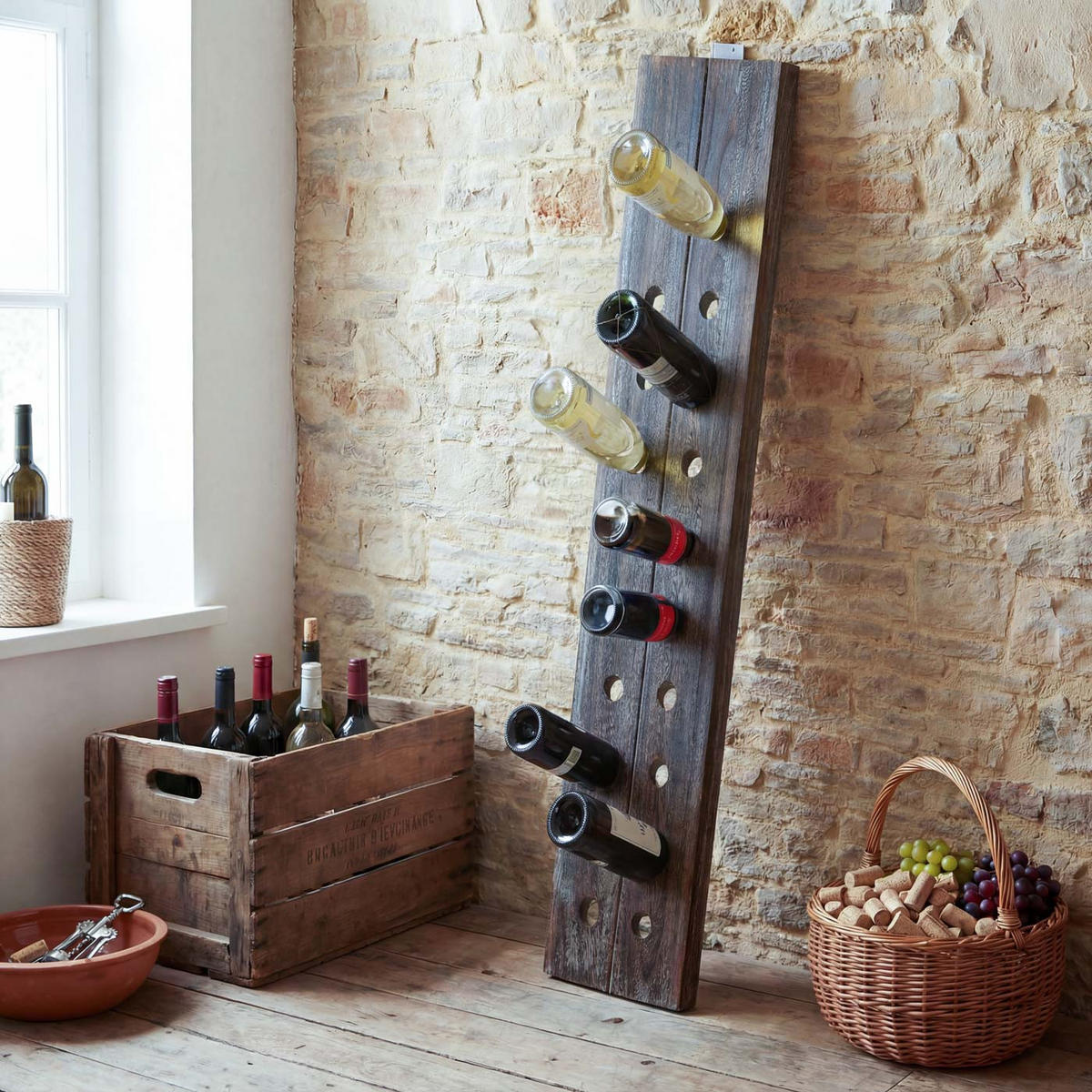 DEKO-RÜTTELBRETT Braun - Braun, Holz (22/120/5cm) - MCW