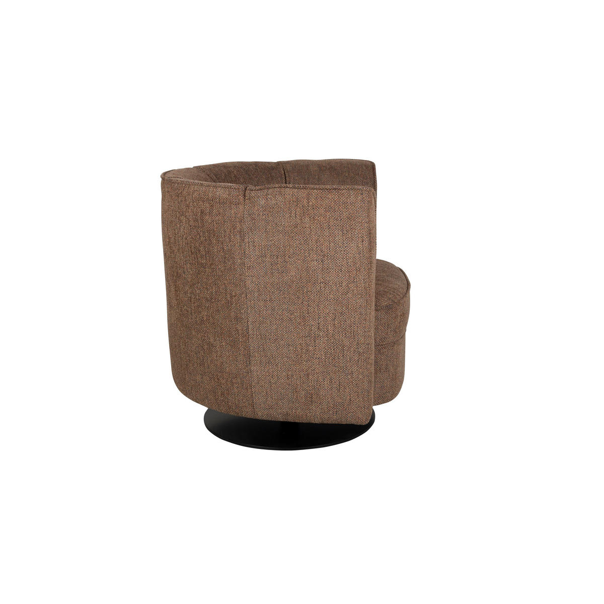 SESSEL Flower Drehbar Braun - Braun, Textil (86/76/74cm) - Dutchbone
