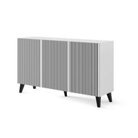 SIDEBOARD WEIß - Weiß, Holzwerkstoff (150/87/42cm) - FURNLUX