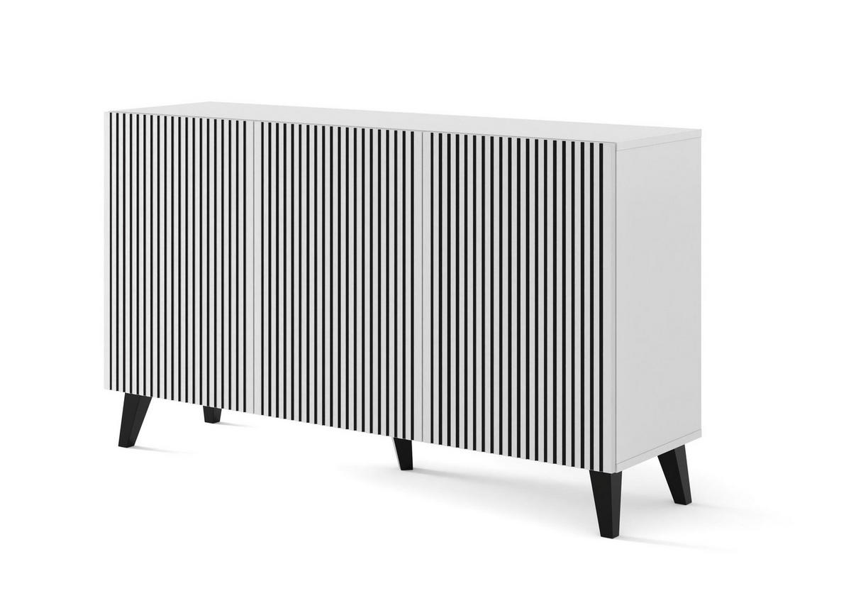 SIDEBOARD WEIß - Weiß, Holzwerkstoff (150/87/42cm) - FURNLUX