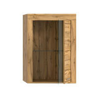 VITRINE JAM (B/H/T: ca. 60/86/35 cm) in Wotan Eiche Nachbildung/Wotan Eiche Nachbildung - Eiche Wotan, Holzwerkstoff (60/86/35cm)