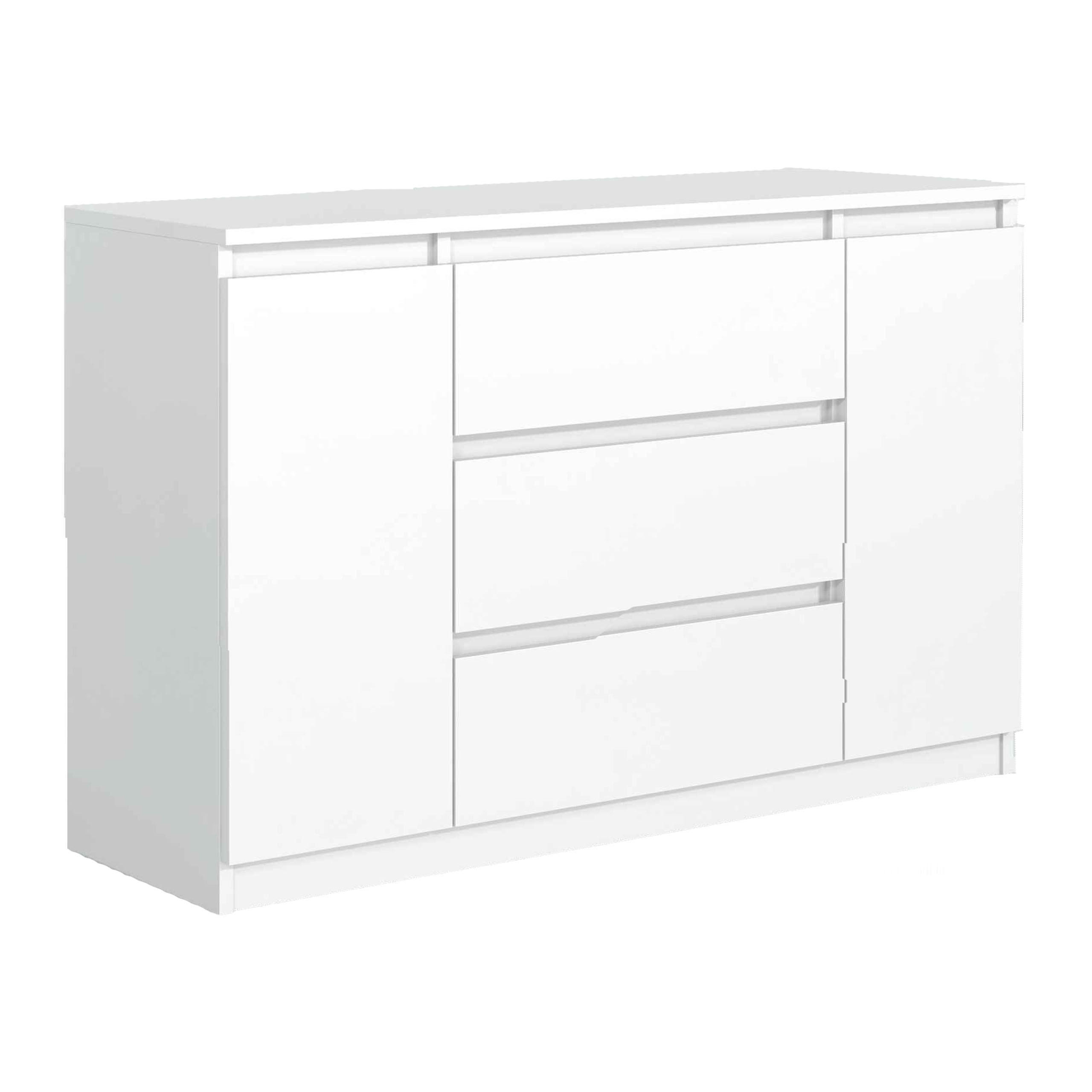 Masseno Kommode Weiß 138.5x78.2x39 cm