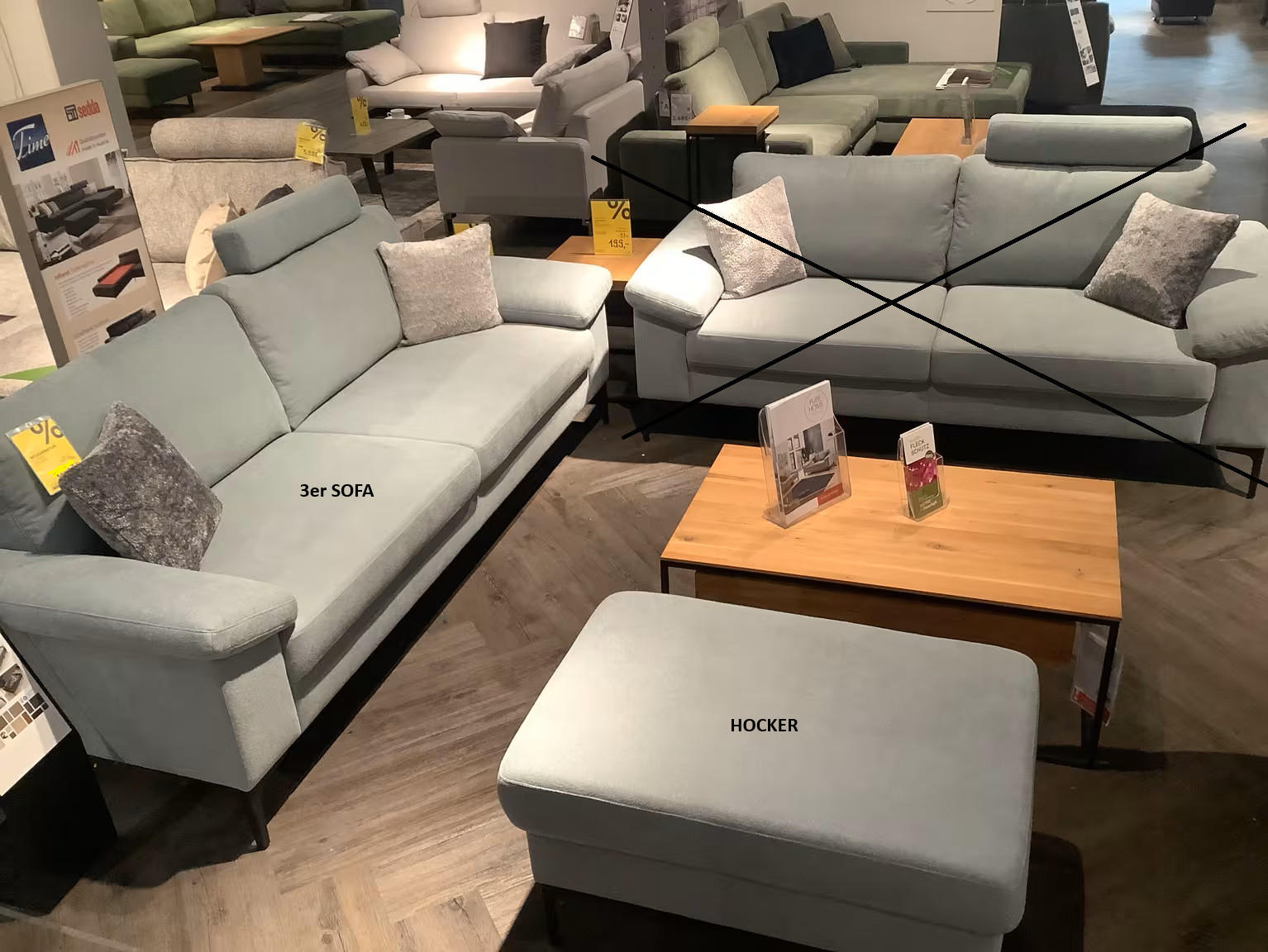 3er SOFA PURE SYSTEM BASIC - Pure Home Lifestyle